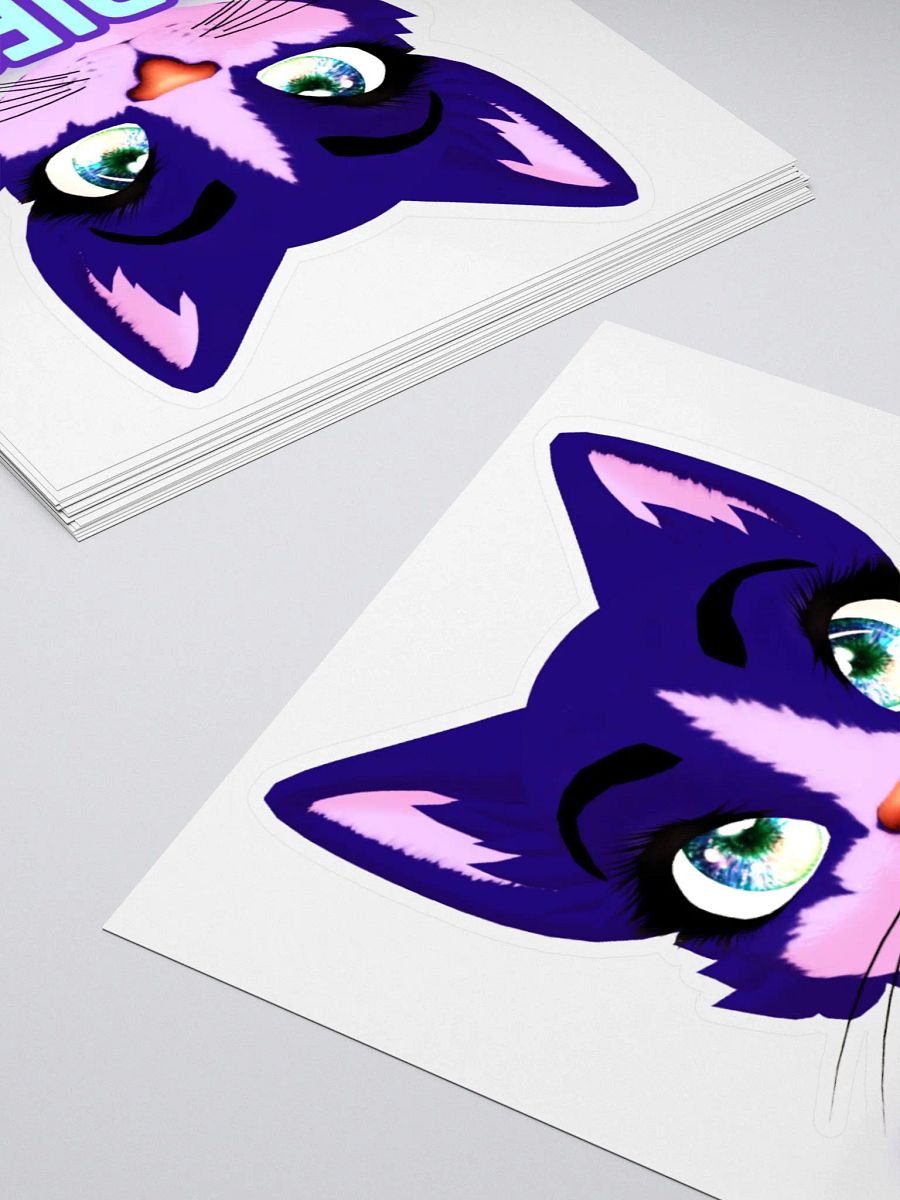 PurdieCat Logo Sticker product image (4)