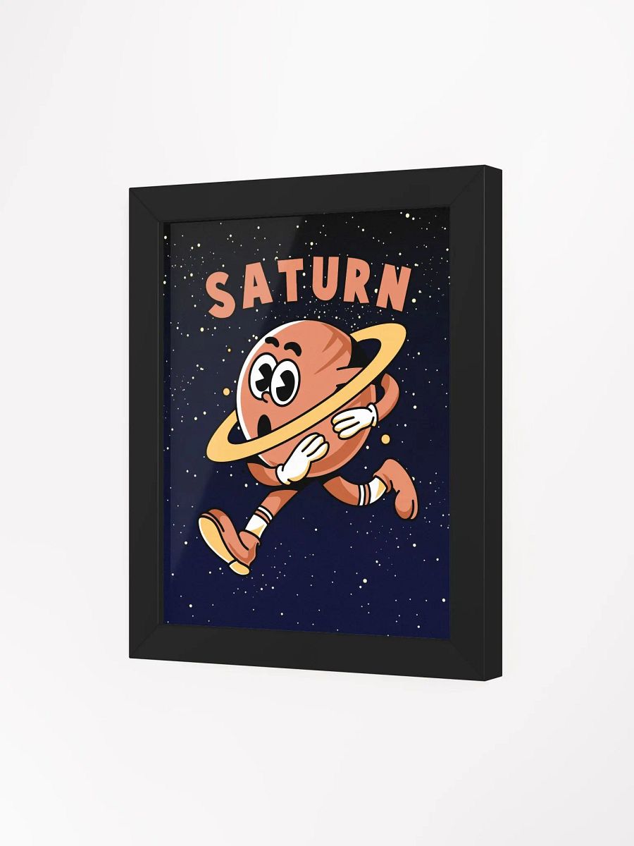 Retro Saturn Framed Print product image (3)