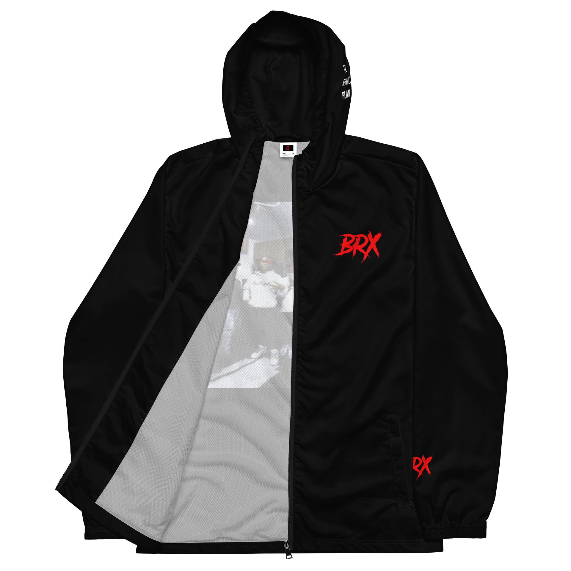 "BRX" WINDBREAKER (BLK) product image (1)