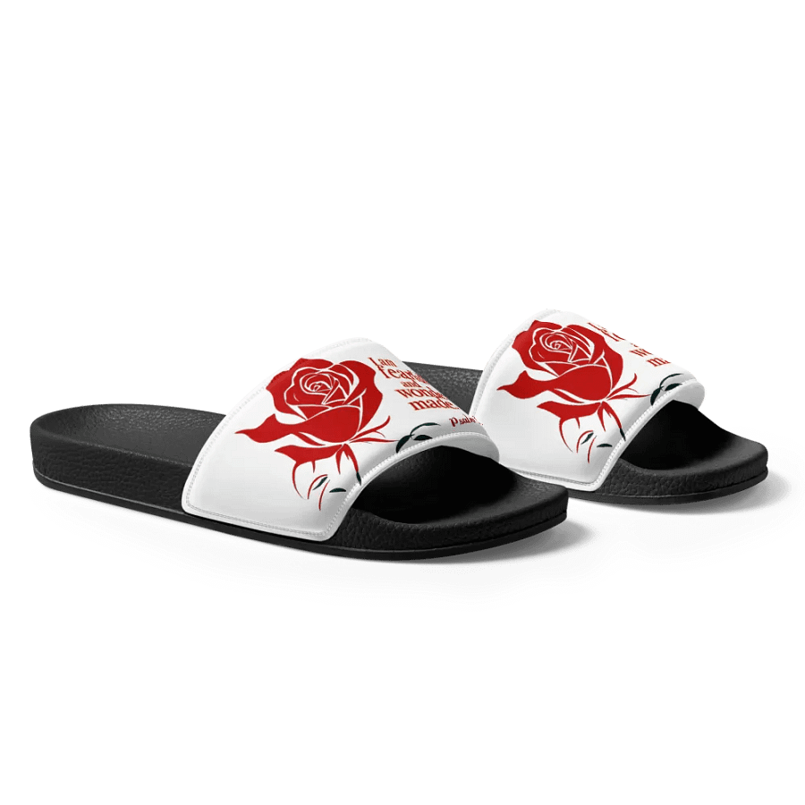 Fearfully and Wonderfully Made Women's Slides product image (7)