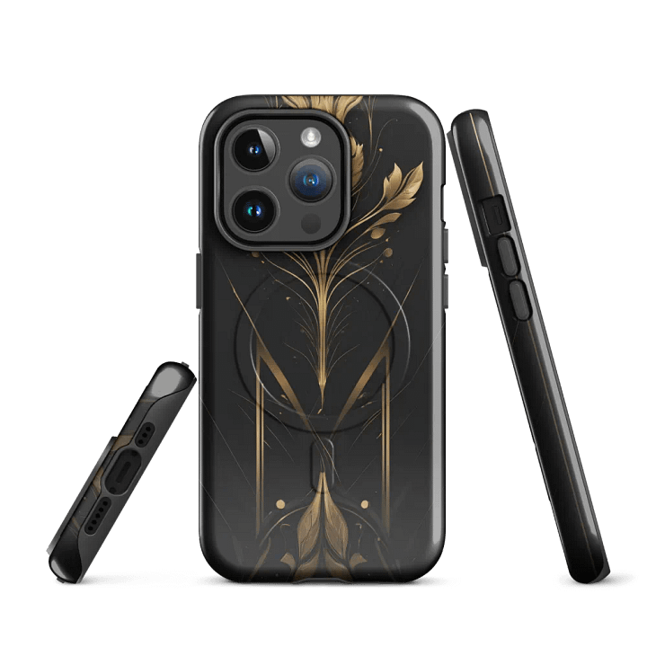 MagSafe® Tough Case for iPhone – Midnight Flora product image (1)