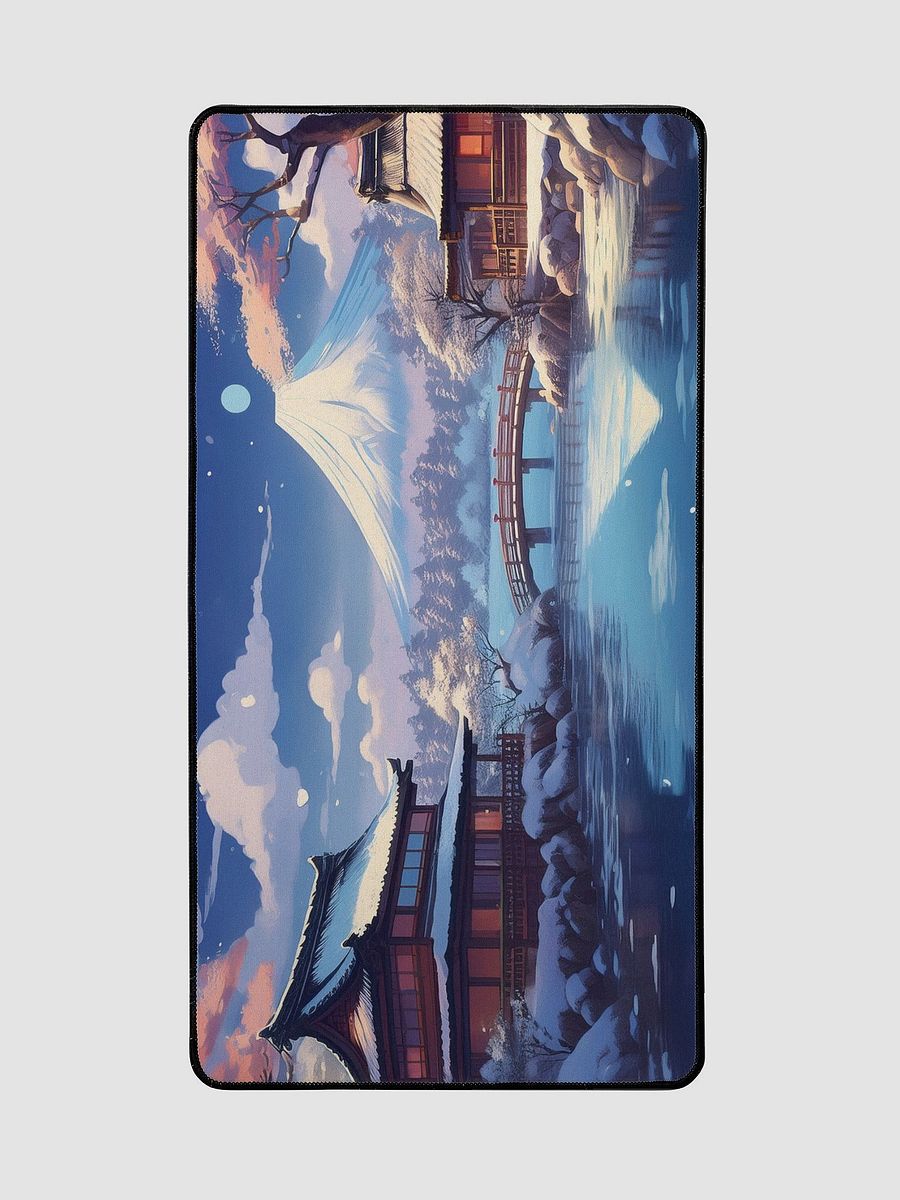 Tranquil Winter Large Desk Mat (15.5 x 31.5) product image (4)