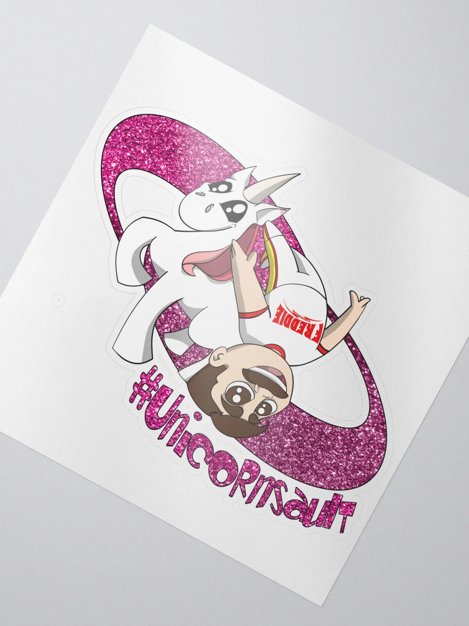 Unicornsault sticker product image (2)