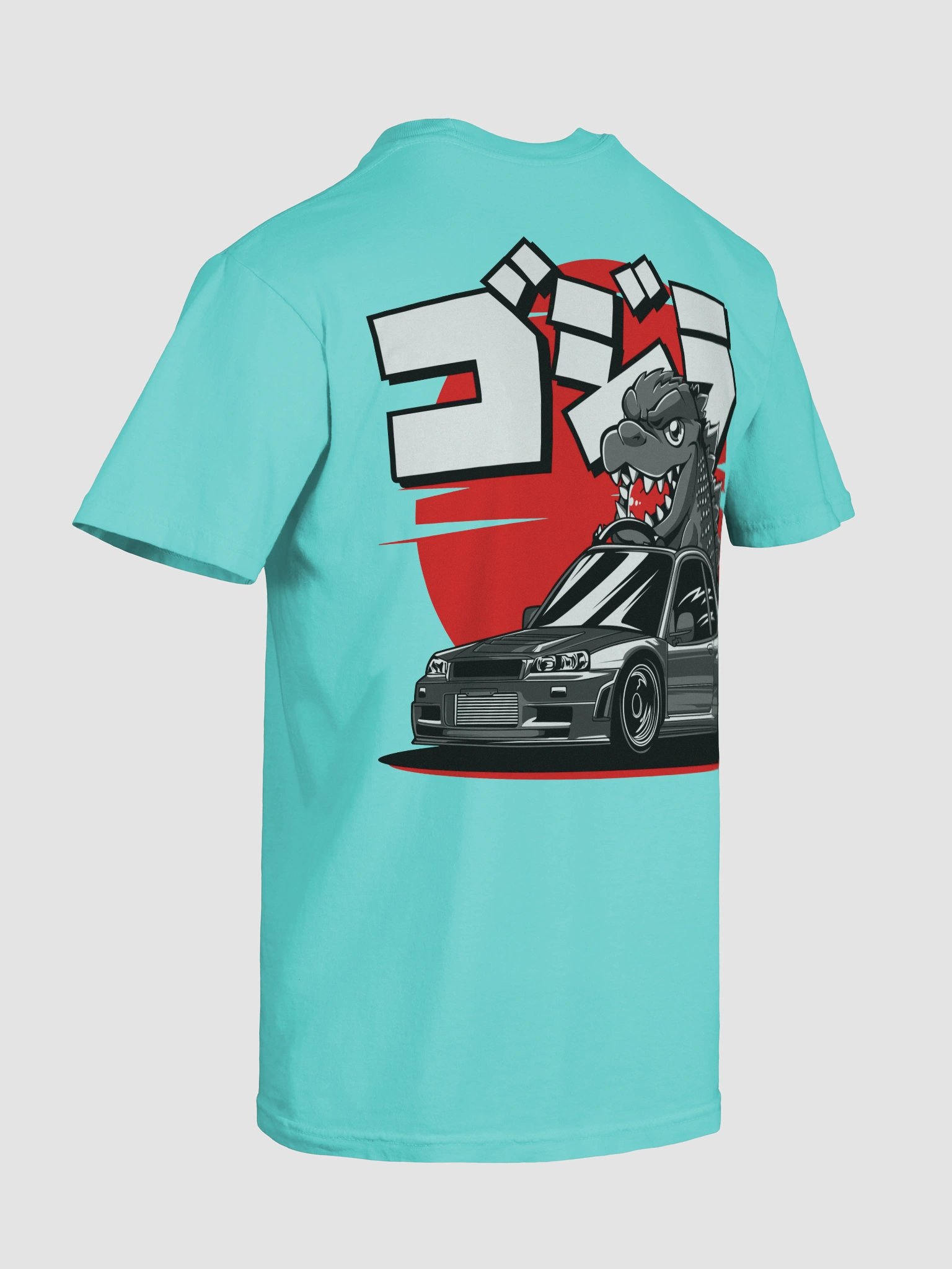 Godzilla Ride Comfort Colors Tee product image (107)