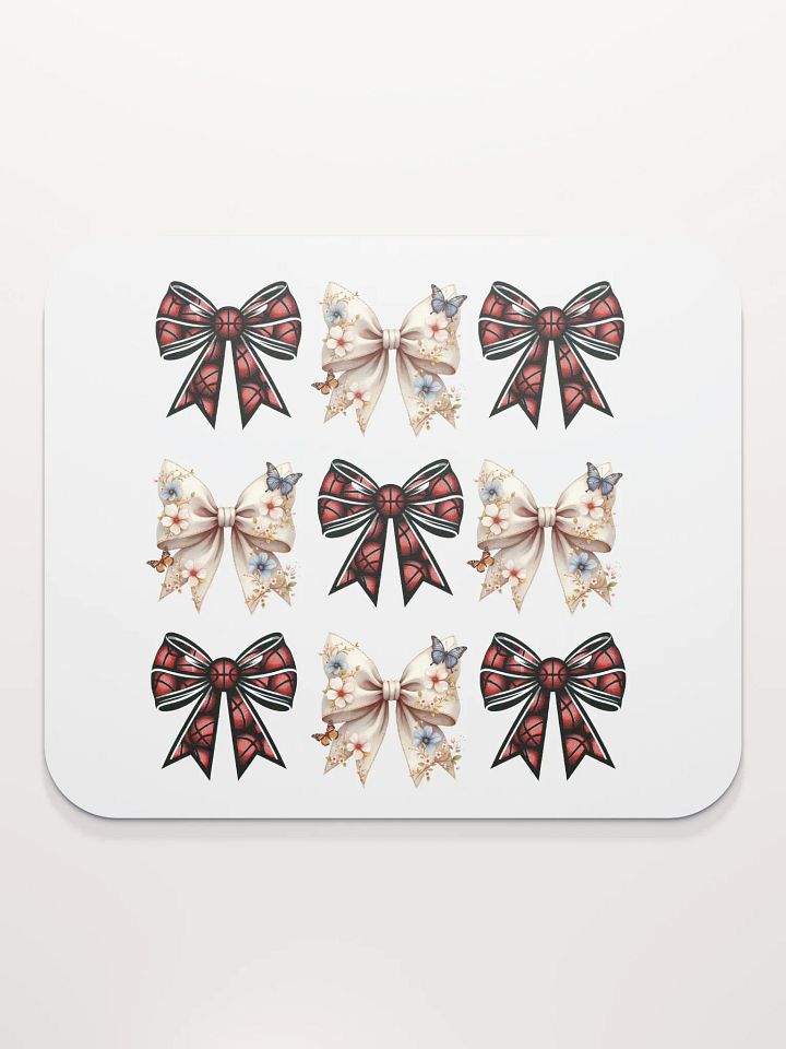 Spring Bows Basketball Charming Mouse Pad product image (1)