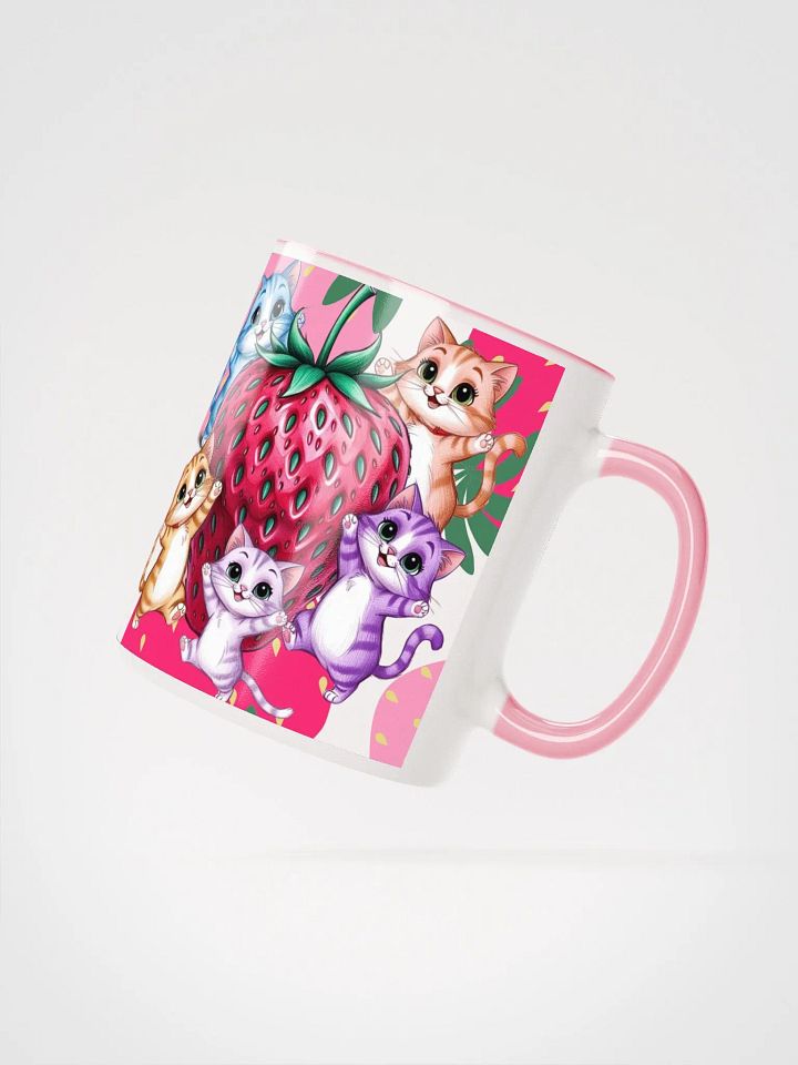 Whimsical Cat Party Ceramic Mug product image (2)