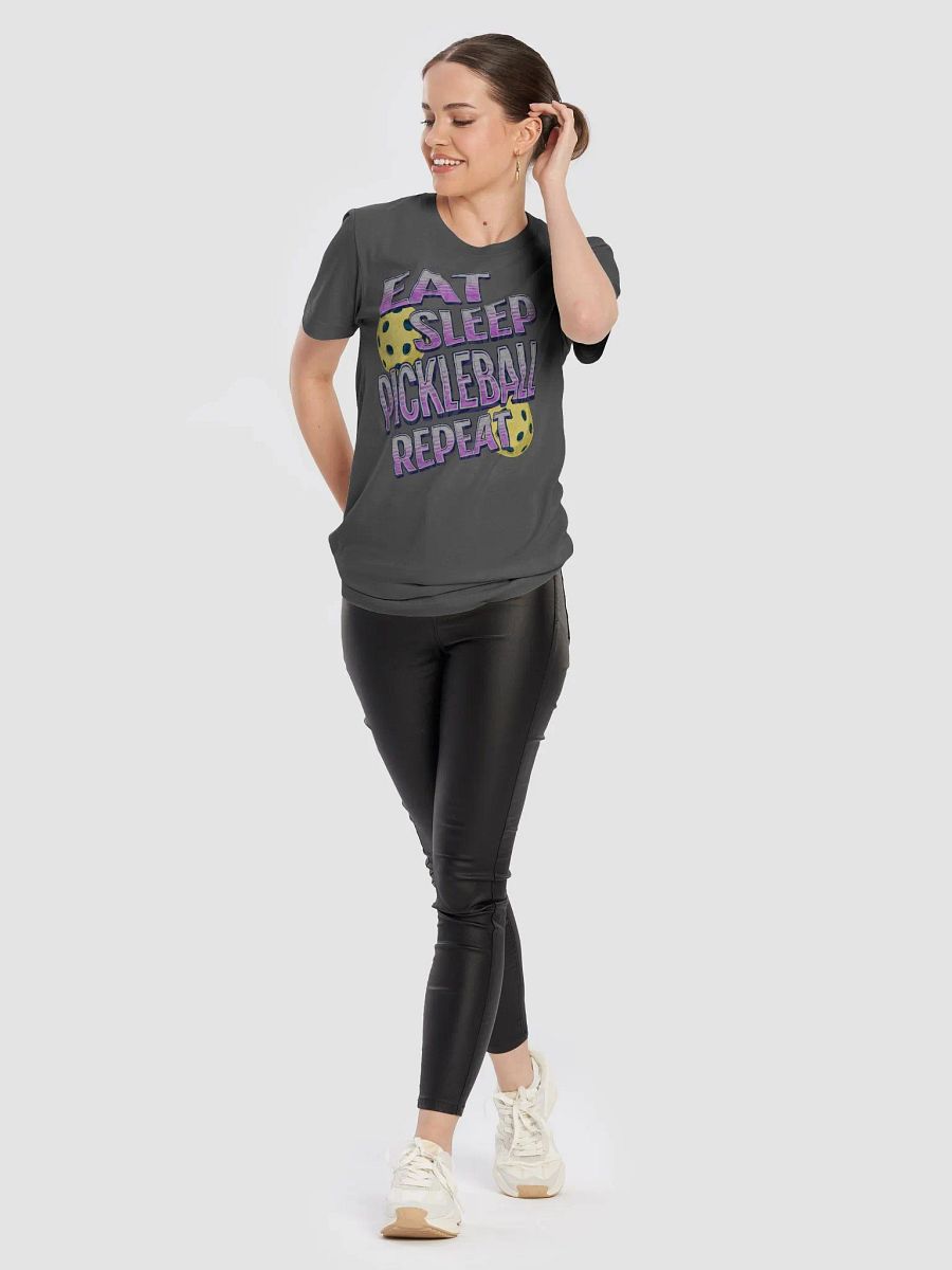 Eat Sleep Pickleball Repeat Angle Passion T-Shirt product image (30)