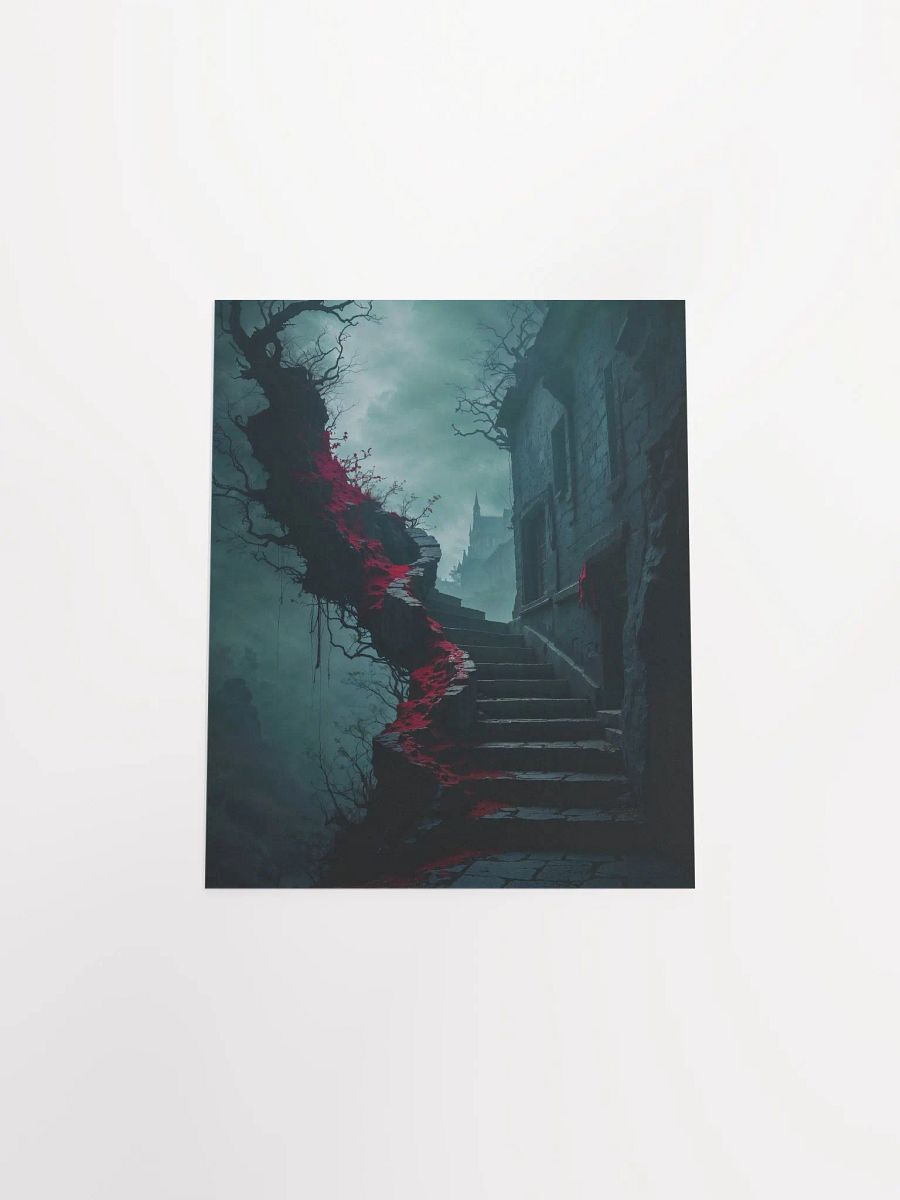Crimson Ascent Matte Poster product image (26)