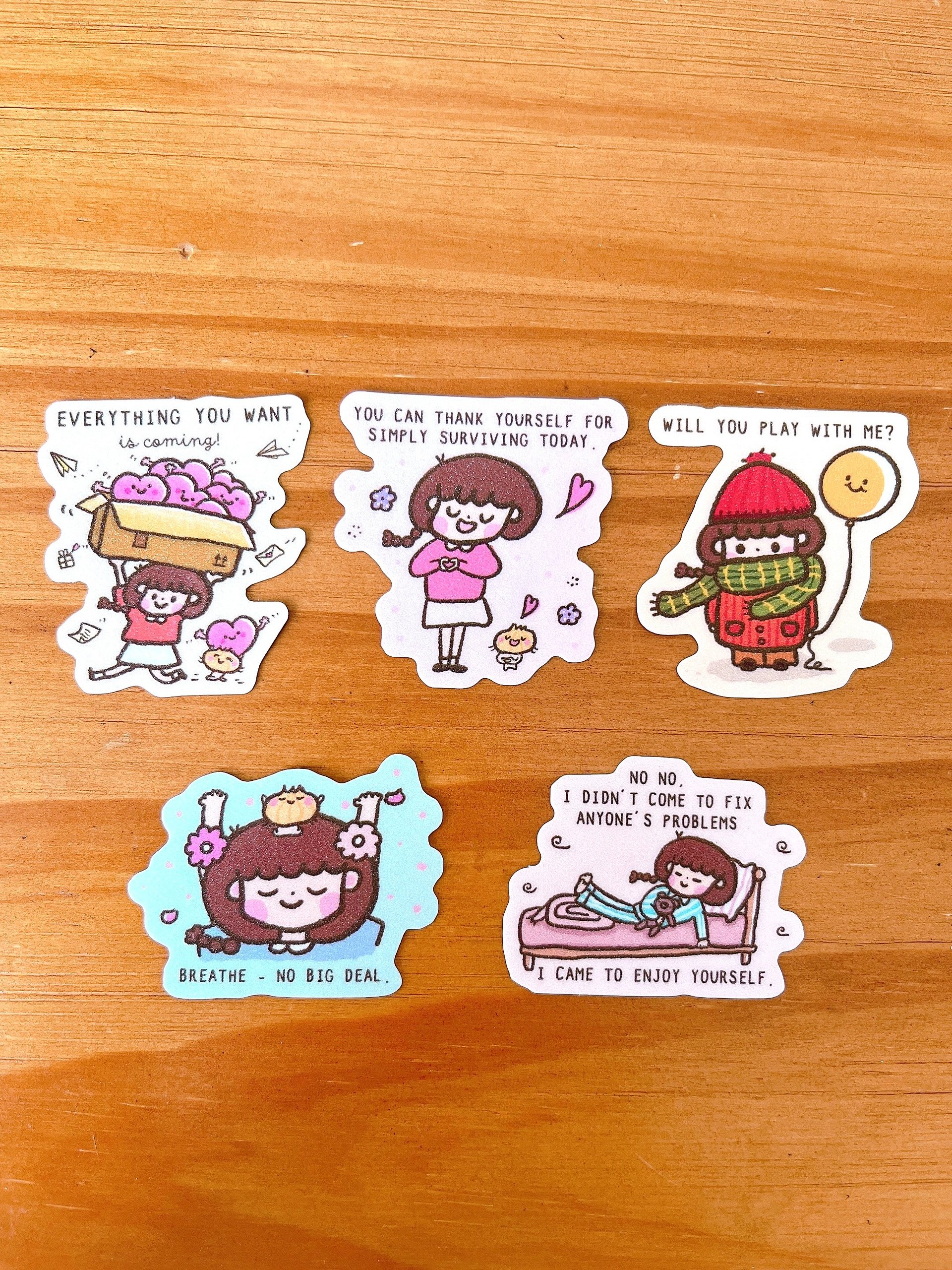 Positivity Glitter Stickers Bundle #9 product image (1)