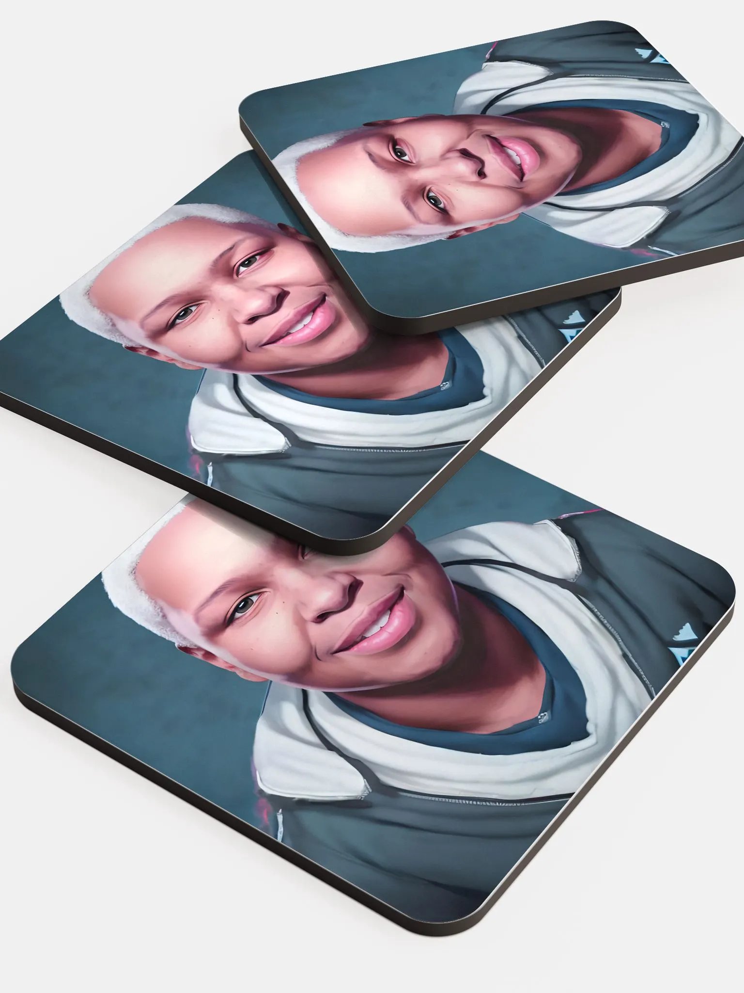 BiggMommaSteph Face Coaster product image (5)