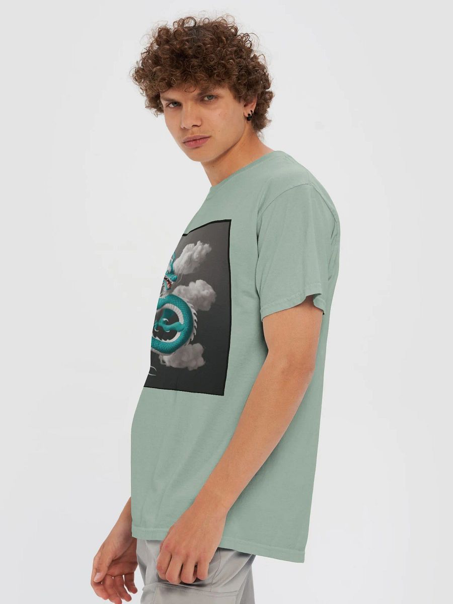"Dragon's Fury: The Turquoise Chinese Dragon T-Shirt" product image (75)