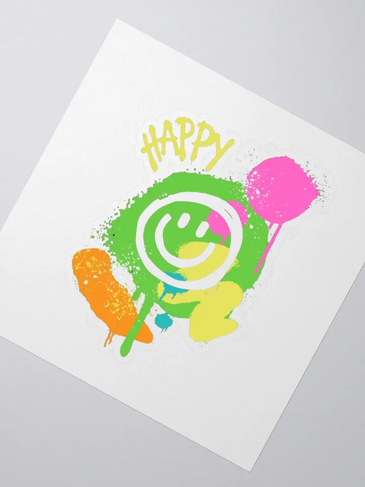 Happy Face: Sticker product image (6)