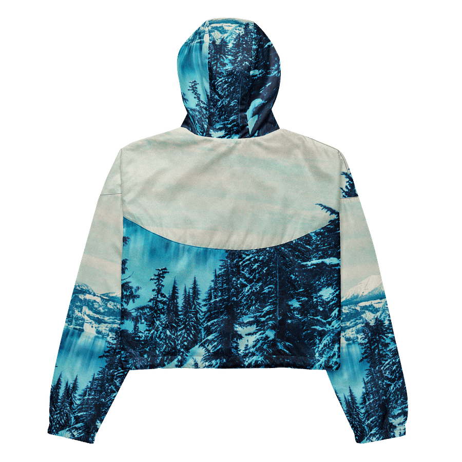 Crater Lake Lomopurple Crop Top Windbreaker product image (5)