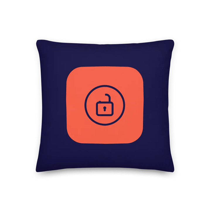Lock / Unlock Icon Pillow product image (2)