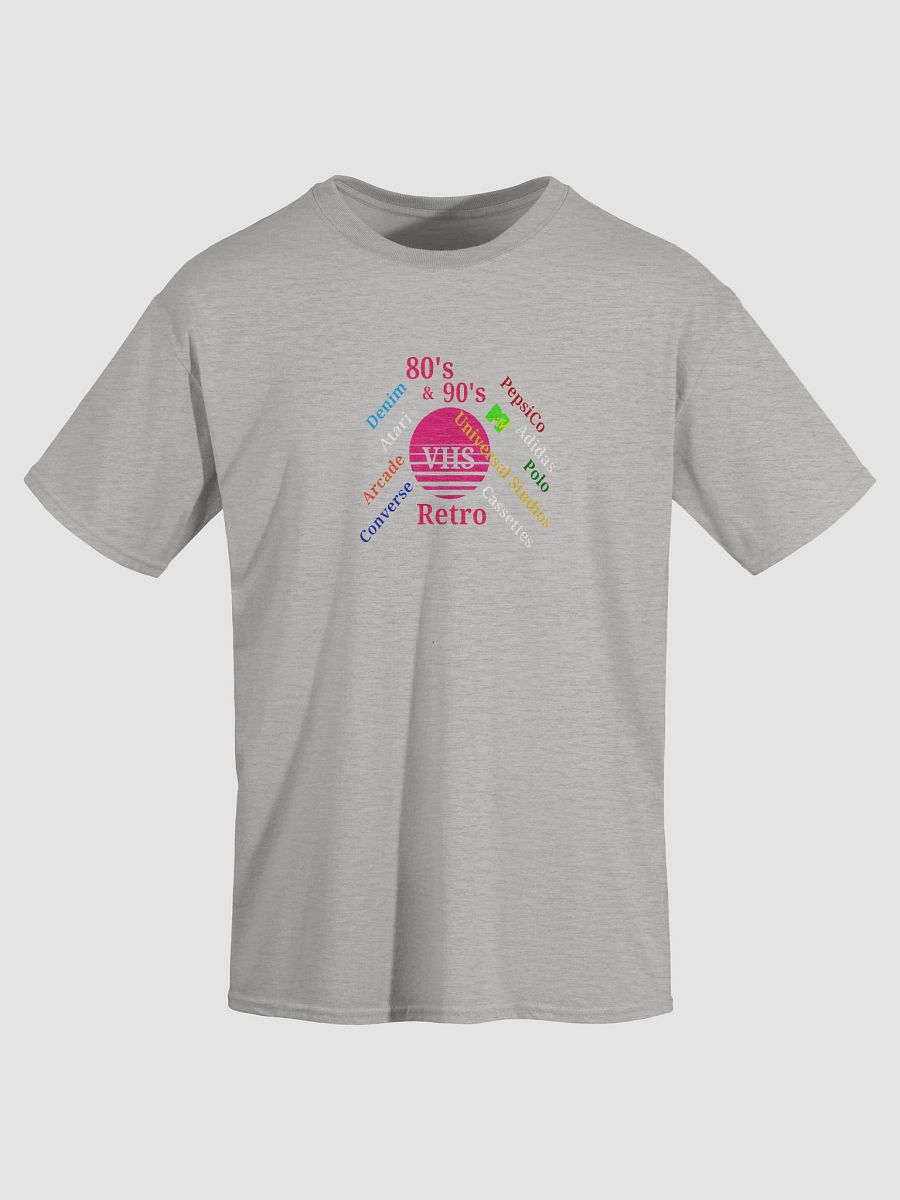 Retro VHS Circle Graphic Tee product image (3)