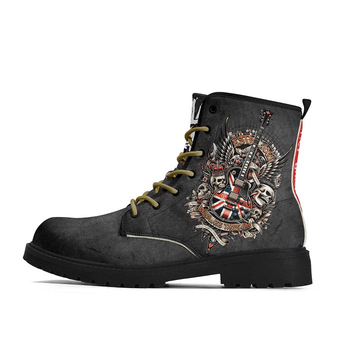 The Men King of Rock Leather Boots product image (2)