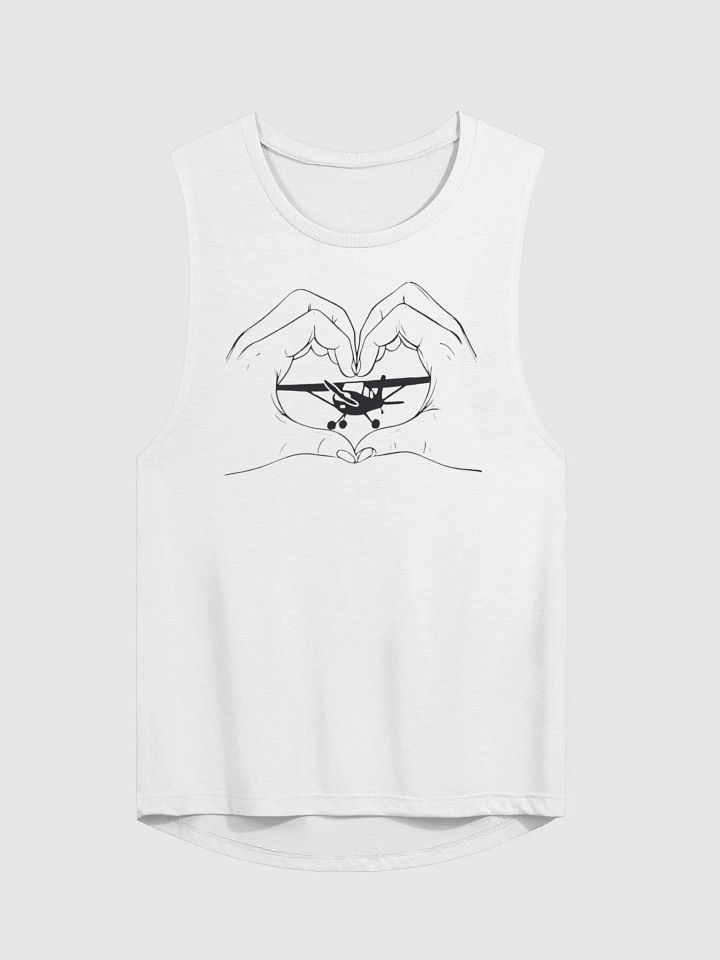 Love for Airplanes Flowy Muscle Tank product image (2)