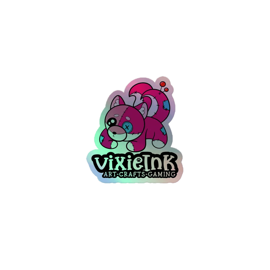 Vix's Pinsie Holo-Sticker product image (1)