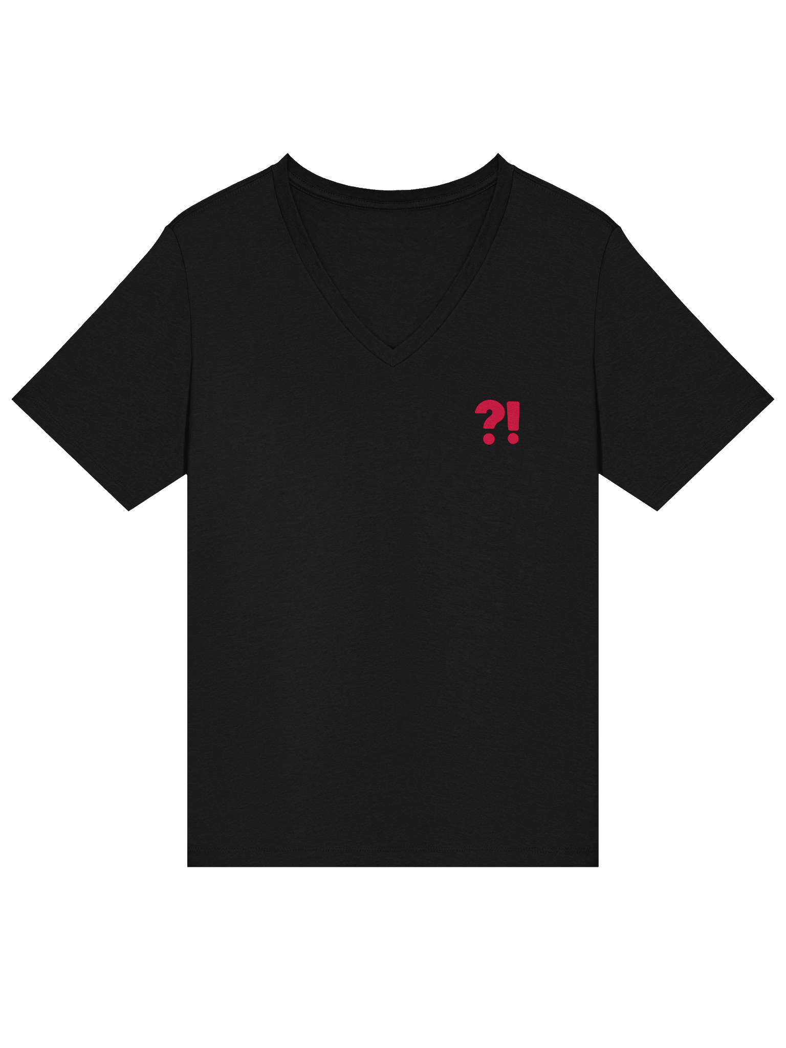 Sassy Red Distressed ARE YOU SURE V-Neck Tee product image (6)