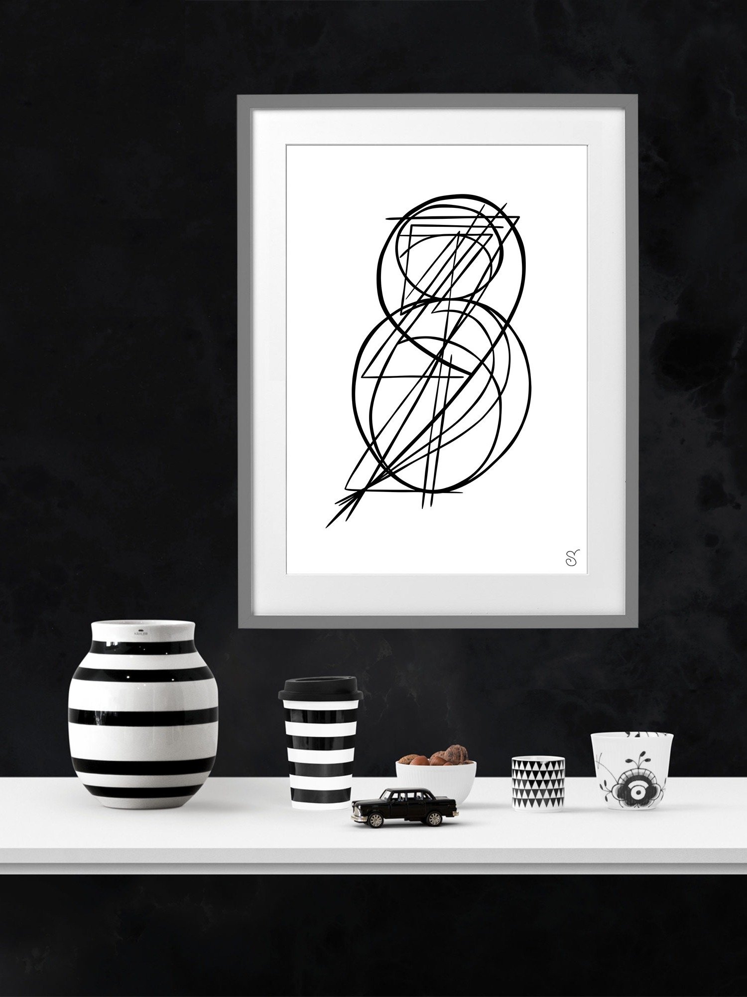 Vivid Matte Poster: Transform Your Space! - Abstract Image No. 10 product image (13)