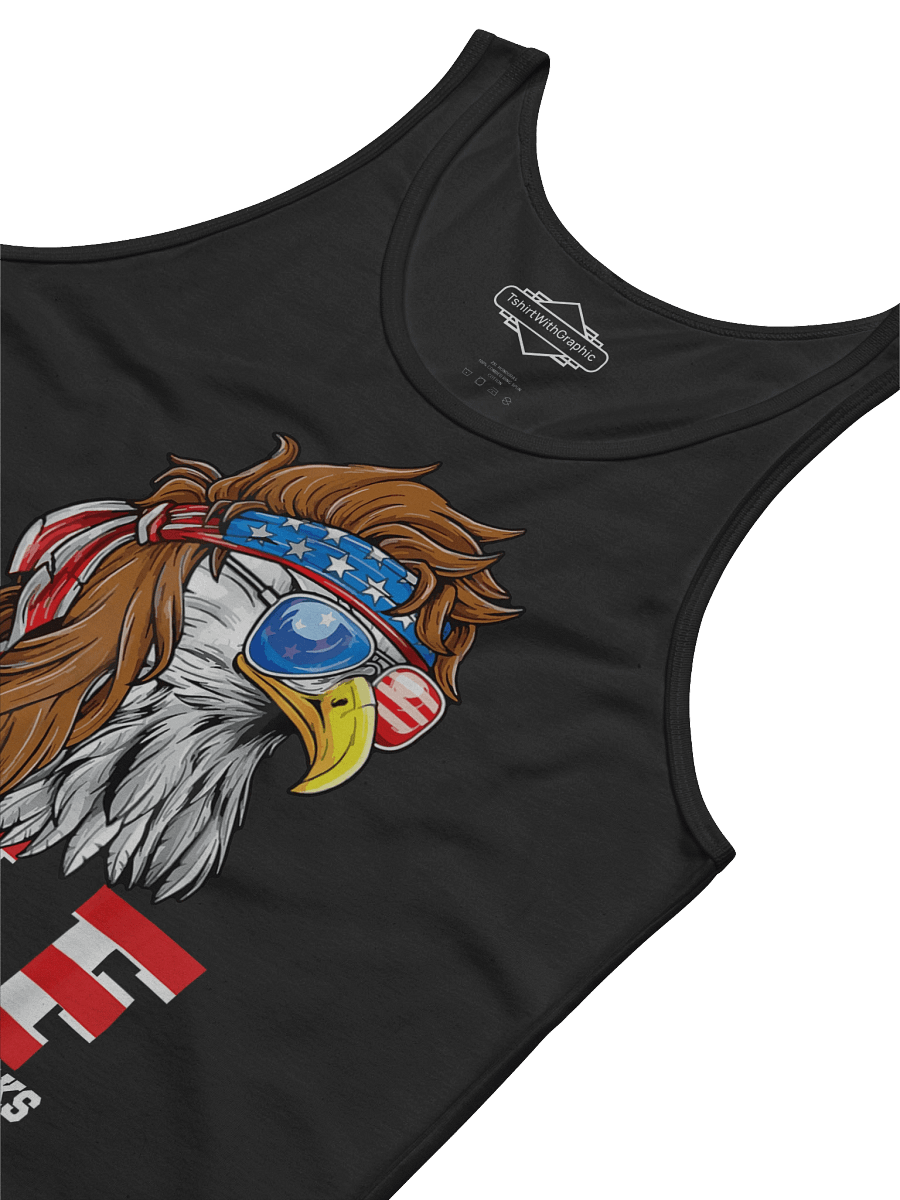 DILF Damn I Love Fireworks Eagle Funny Patriotic 4th Of July Tank Top product image (9)