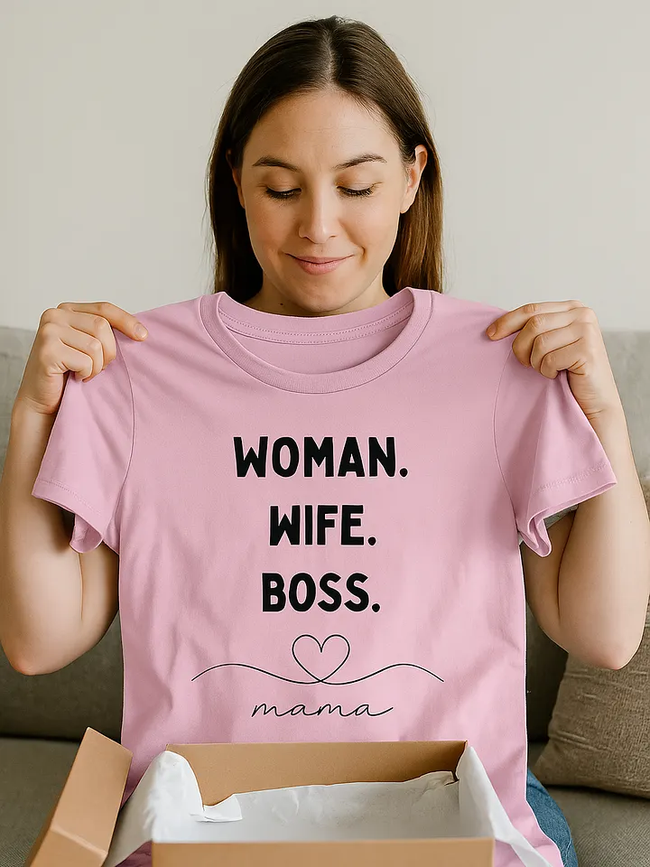 WOMAN WIFE BOSS T-Shirt product image (2)