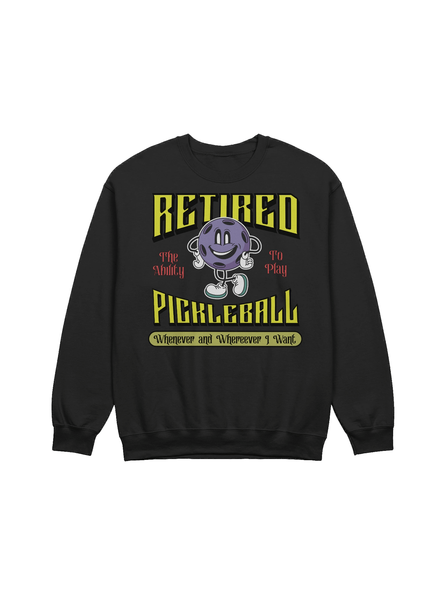 Retired Pickleball Classic Crewneck product image (1)