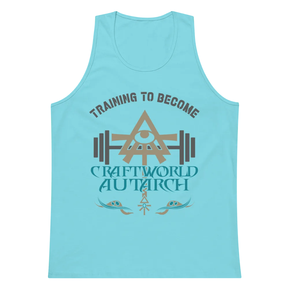 Training to Become Craftworld Autarch - Warhammer Aeldari Gym Tank top product image (5)