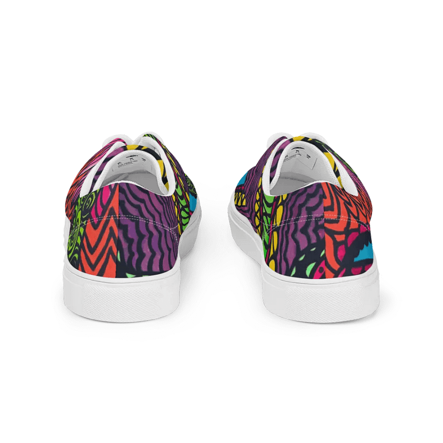 Women's Psychedelic Motion Canvas Shoes product image (8)