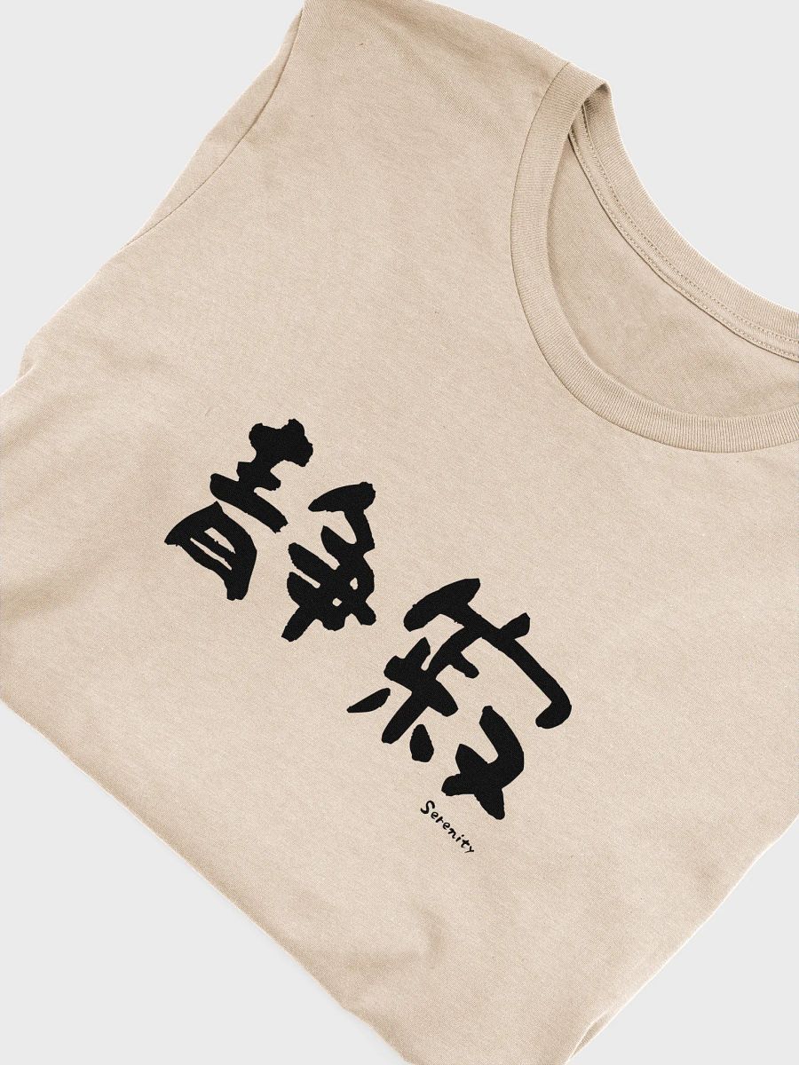 Seijaku 静寂 Shirt – Japanese "Serenity" Tee for Calm Vibes product image (50)