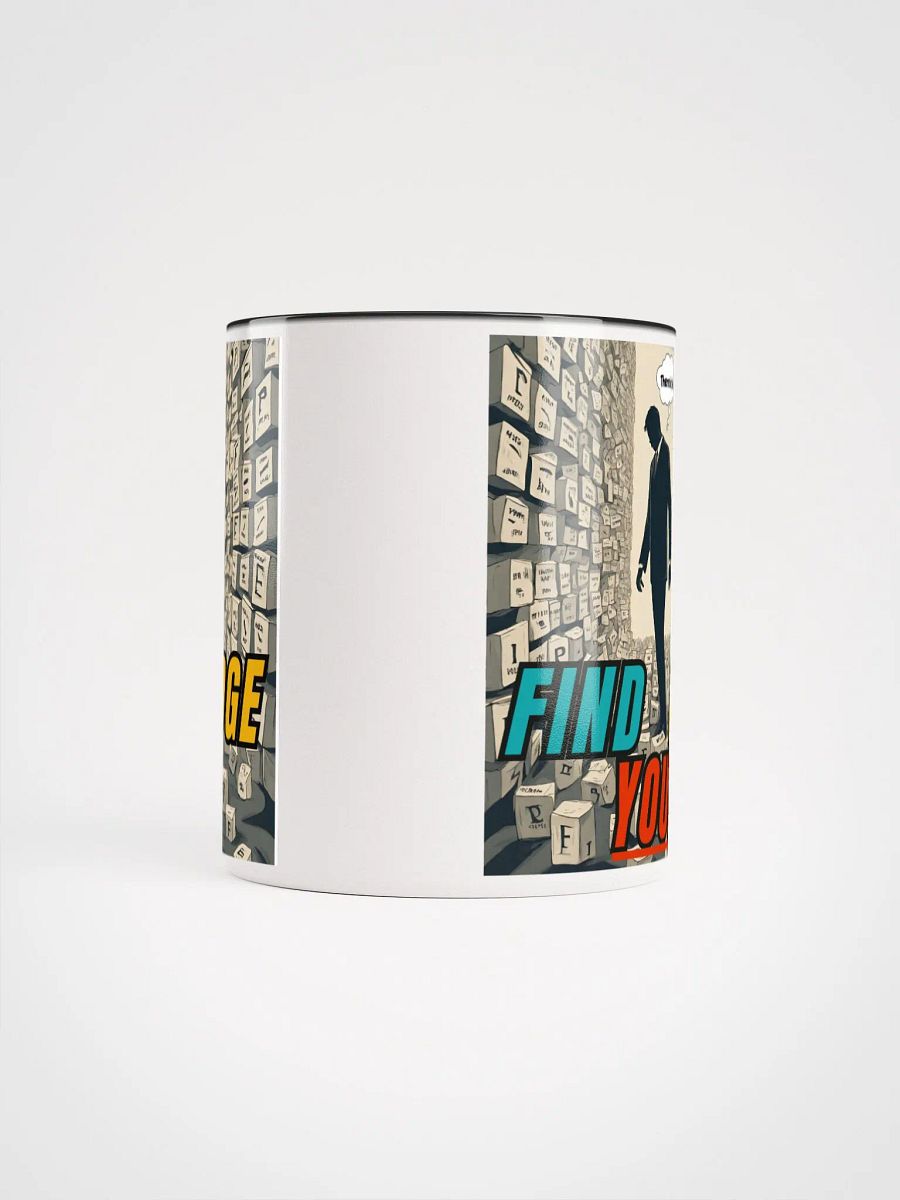FIND YOUR EDGE Ceramic Mug product image (5)