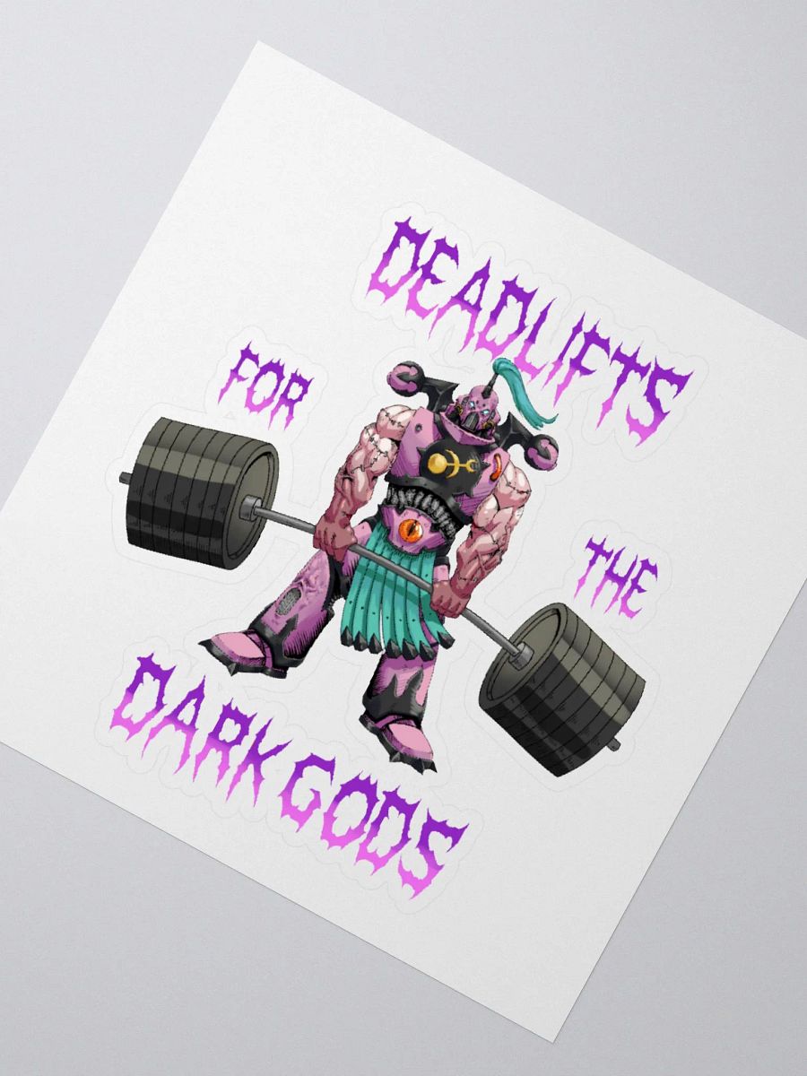Deadlifts For The Dark Gods - Noise Marine Sticker product image (6)
