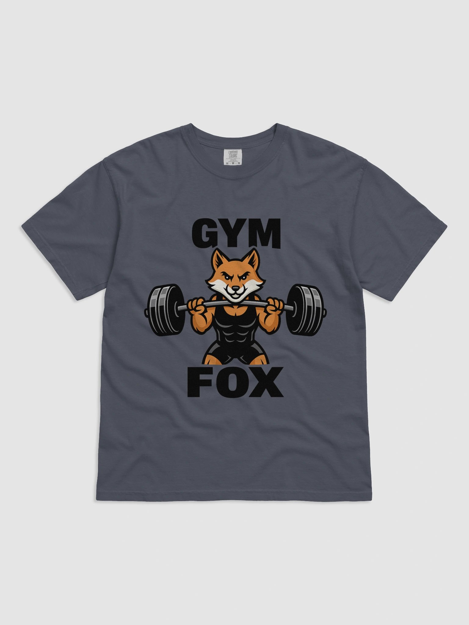 Muscle Fox Barbell Lift Comfort T-Shirt product image (1)