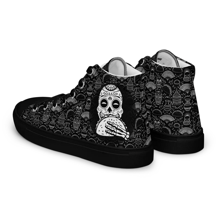 Taco Sugar Skull High Top Black Male product image (1)
