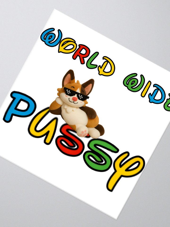 World Wide Pussy Sticker Set product image (2)