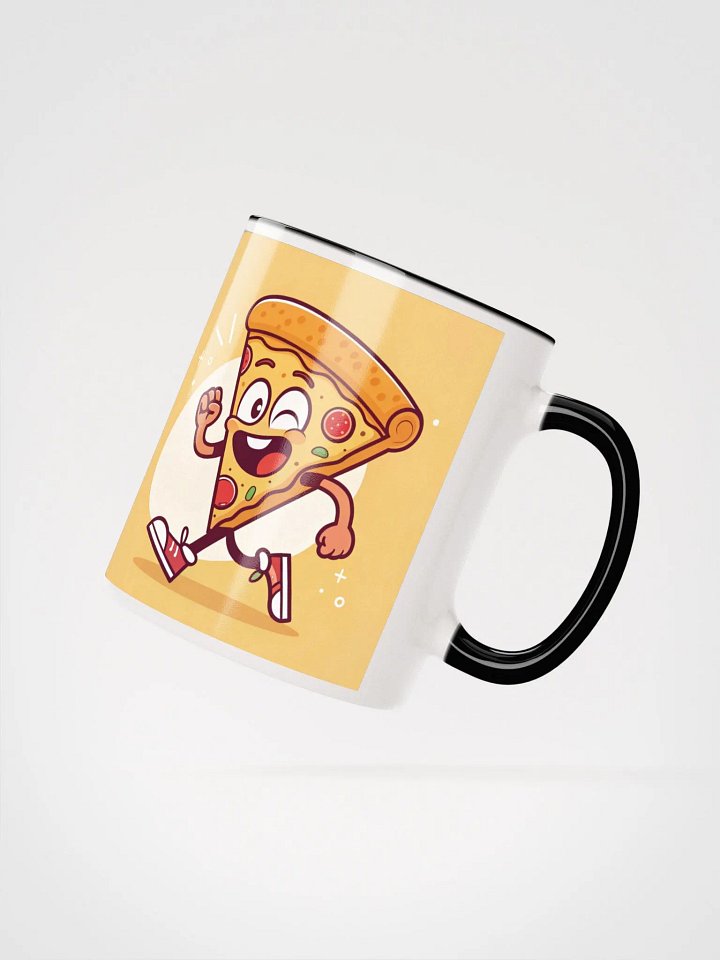 Energetic Pizza Slice Ceramic Mug product image (12)