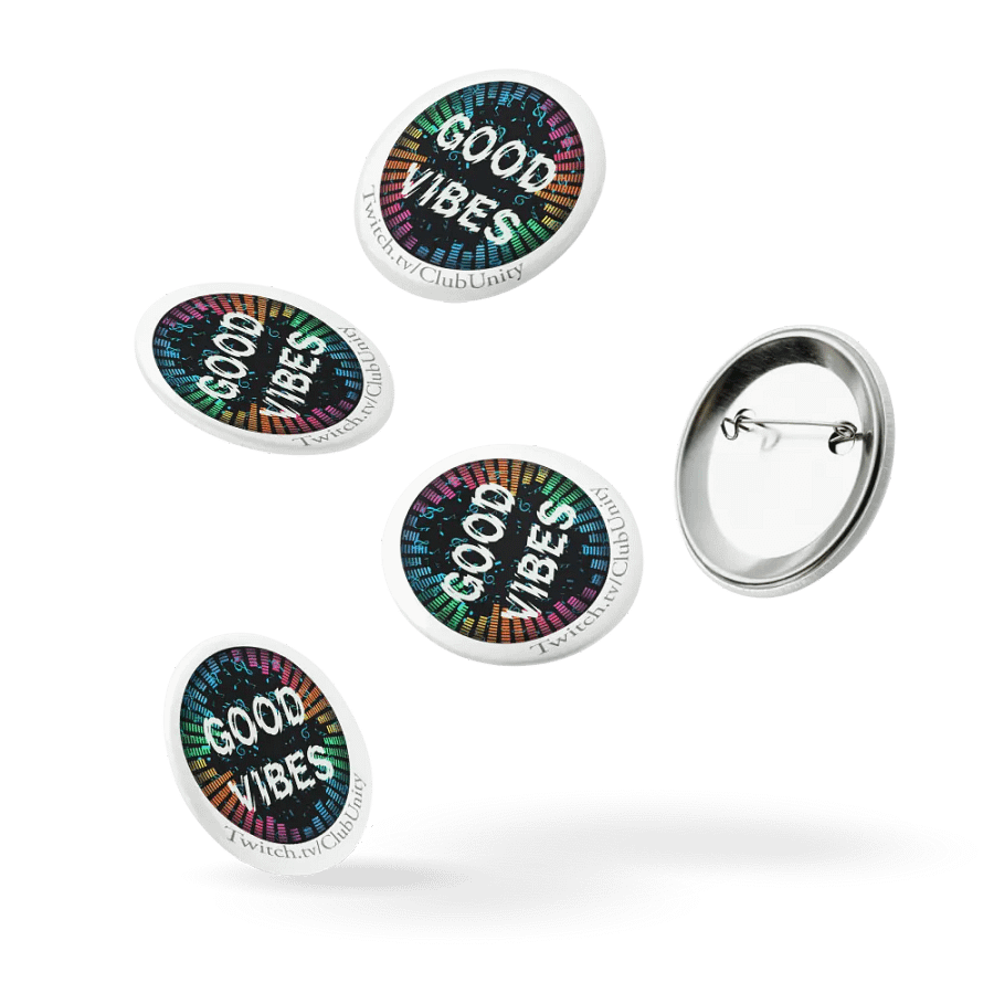 GOOD VIBES - Pin Buttons product image (9)