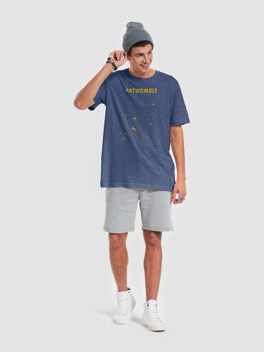 Artwomble SAR T-shirt - Yellow Design product image (6)