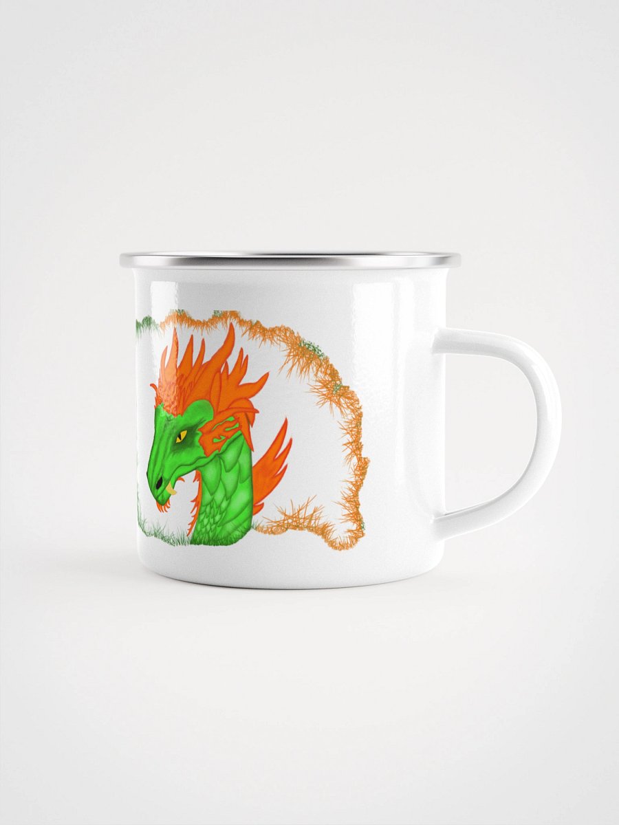 Fiery Dragon Enamel Mug product image (1)