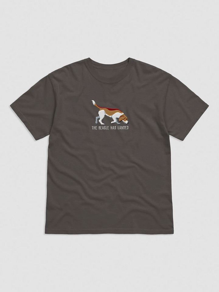 The Beagle Has Landed T-Shirt(Embroidered) of a Beagle(Tan) product image (6)