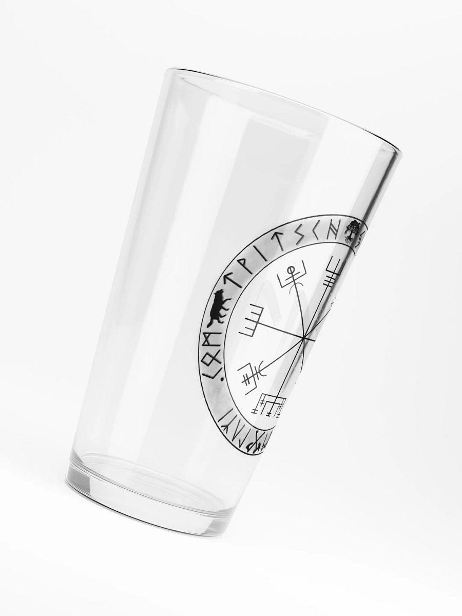Nordische Runen Vegvísir | Trinkglas product image (6)