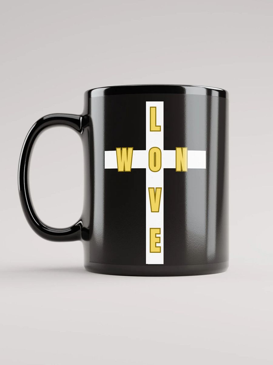 Love Won -Black- mug product image (6)