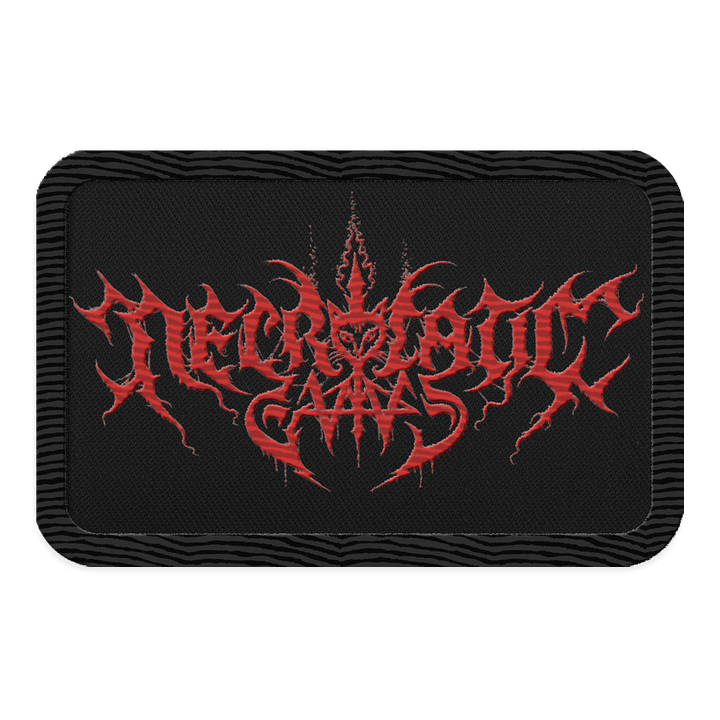 NecroCaticGames Embroidered Patch product image (1)