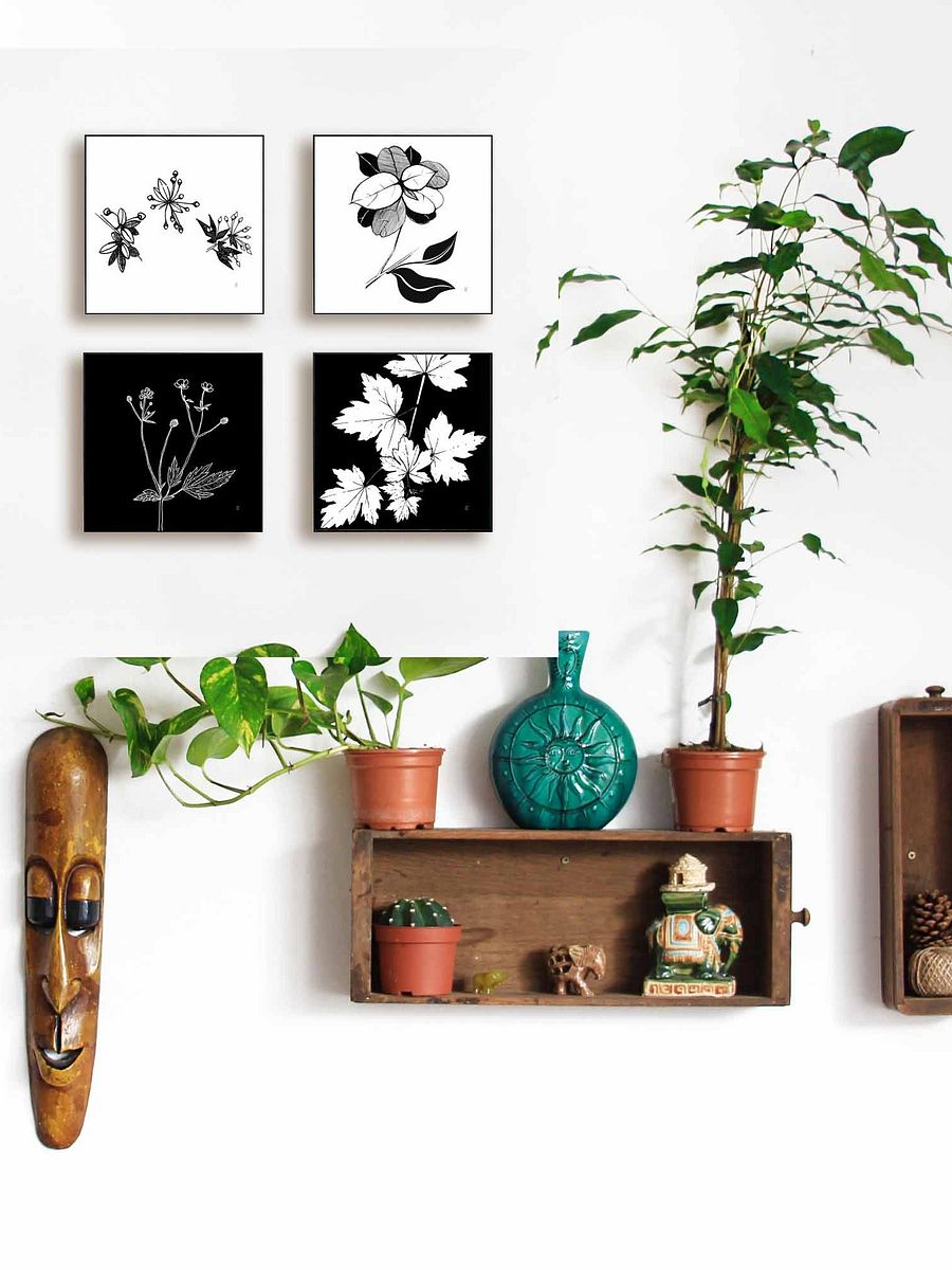 Blank Canvas: Unleash Your Artistic Vision - Stylized Plants product image (6)