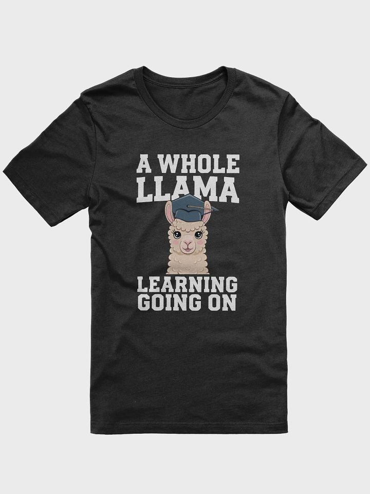 A Whole Llama Learning Going OnTee product image (1)