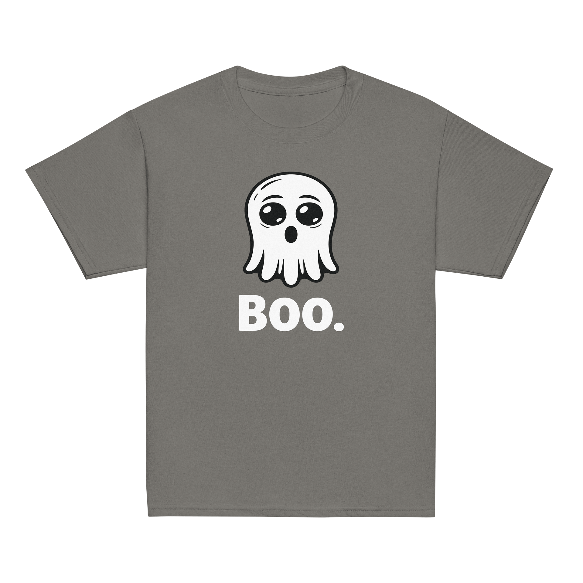 Cute Spooky Ghost “Boo” Halloween T-Shirt – Cozy & Fun Unisex Tee product image (1)