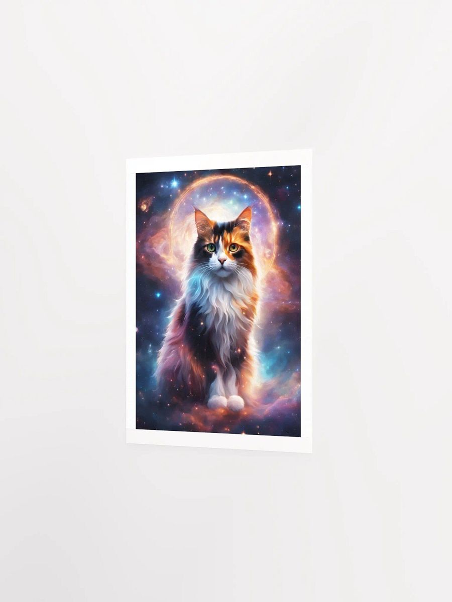 Cosmic three-color Feline Dreams Poster product image (8)