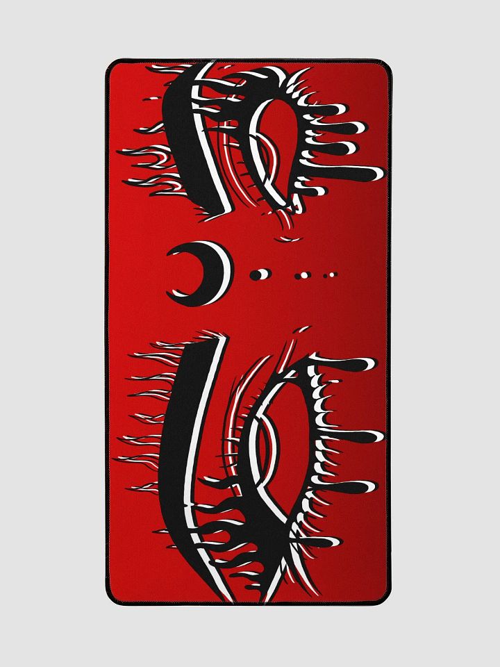 Moon Eyes Desk Mat - Red product image (2)