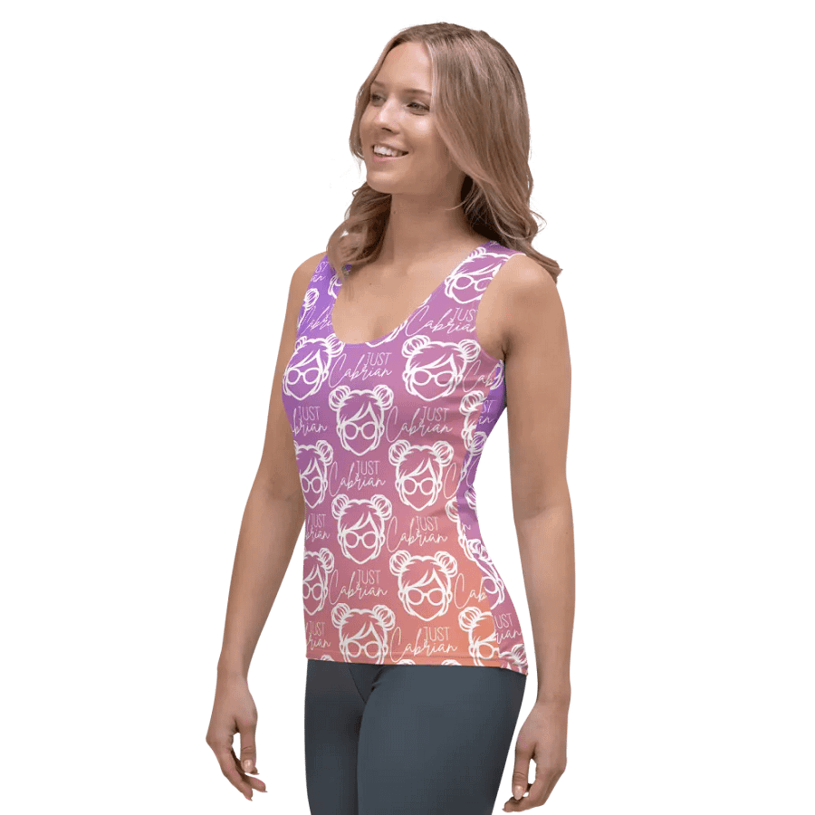 JustCab Ombre Logo tank product image (5)