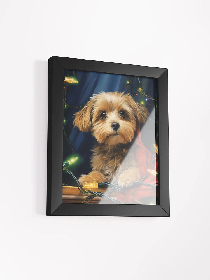 Festive Puppy Holiday Poster product image (3)
